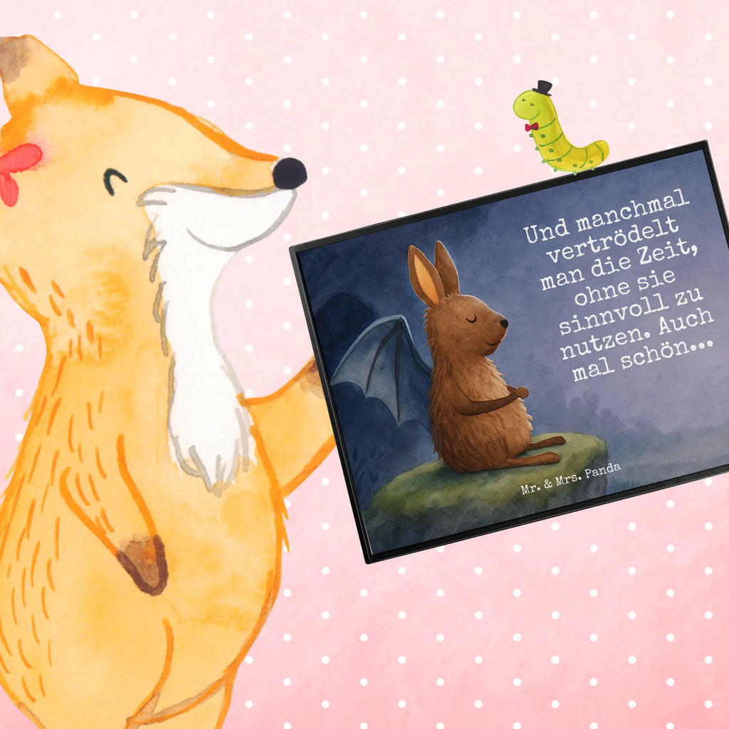 Schreibtischunterlage Fledermaus Sitzen Design Schreibunterlage, Schreibtischauflage, Bürobedarf, Büroartikel, Schreibwaren, Schreibtisch Unterlagen, Schreibtischunterlage Groß, Tiermotive, Gute Laune, lustige Sprüche, Tiere, Fledermaus, Fledermäuse, Motivation, entspannen