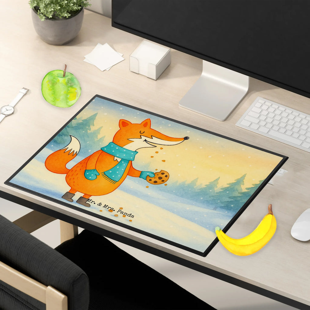 Schreibtischunterlage Fuchs Keks Design Schreibtischunterlage Groß, Bürobedarf, Schreibwaren, Schreibunterlage, Schreibtisch Unterlagen, Schreibtischauflage, Büroartikel, Fuchs, Weihnachtszeit, Füchse, Winter, Küche Deko, Plätzchen, Liebe, Backen Spruch, Kekse