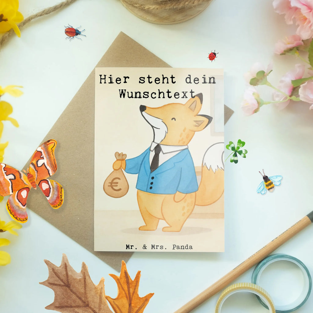 Personalised greetings card Tax Advisor passion Design gift, gift idea, best, farewell gift, passing exam, anniversary, retirement, promotion, job start, sayings, funny, profession