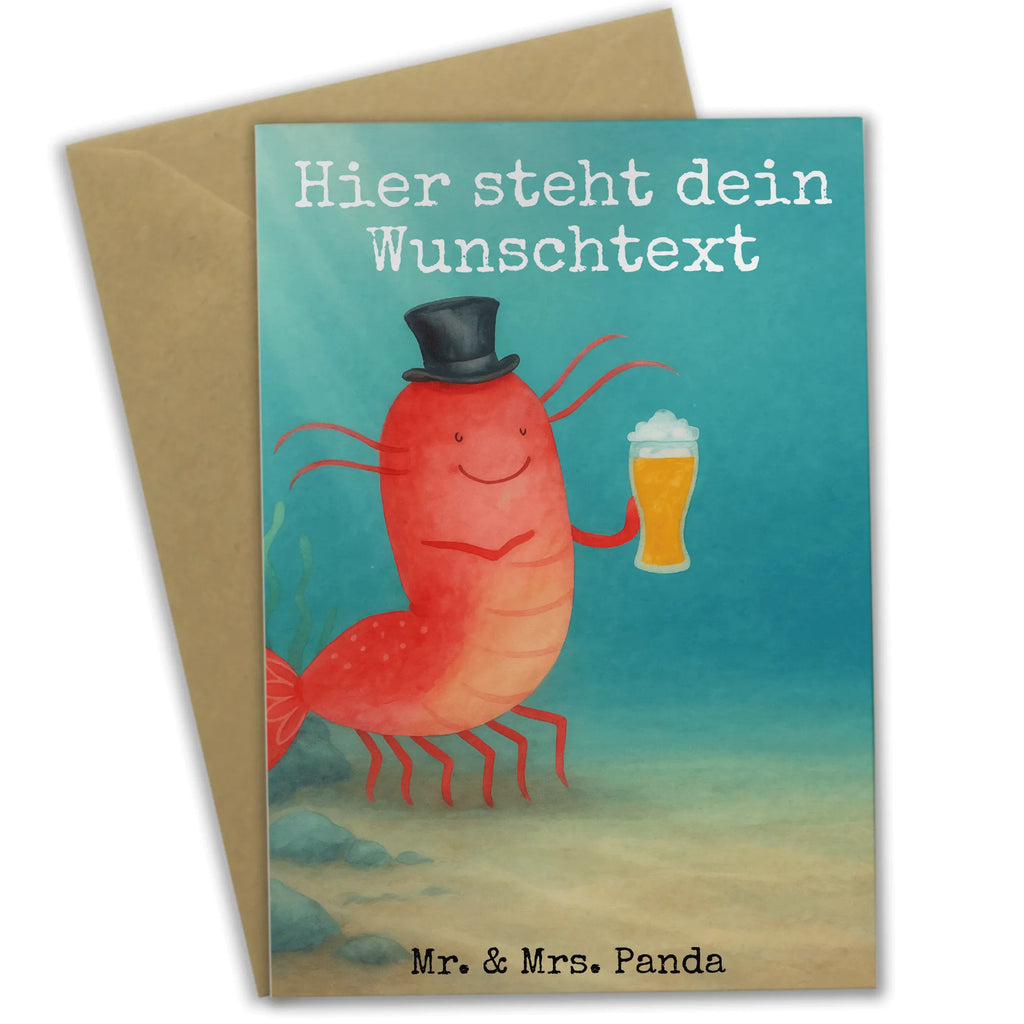 Personalised greetings card lobster Wheat Design Seafood, aquatic animals, ocean, sea, fish, shells, corals, reef, whale, narwhal, sea urchin, lobster, platypus, turtle, manatee, crocodile, orca, shrimp, gifts for seafood lovers, water world, underwater animals, underwater world, vacation, deep sea, seafood fans, gift ideas, seafood decoration, seafood posters, cooking, economy, bachelorette, men's household, beer, restaurant, bachelor, beer lover, inn, pub