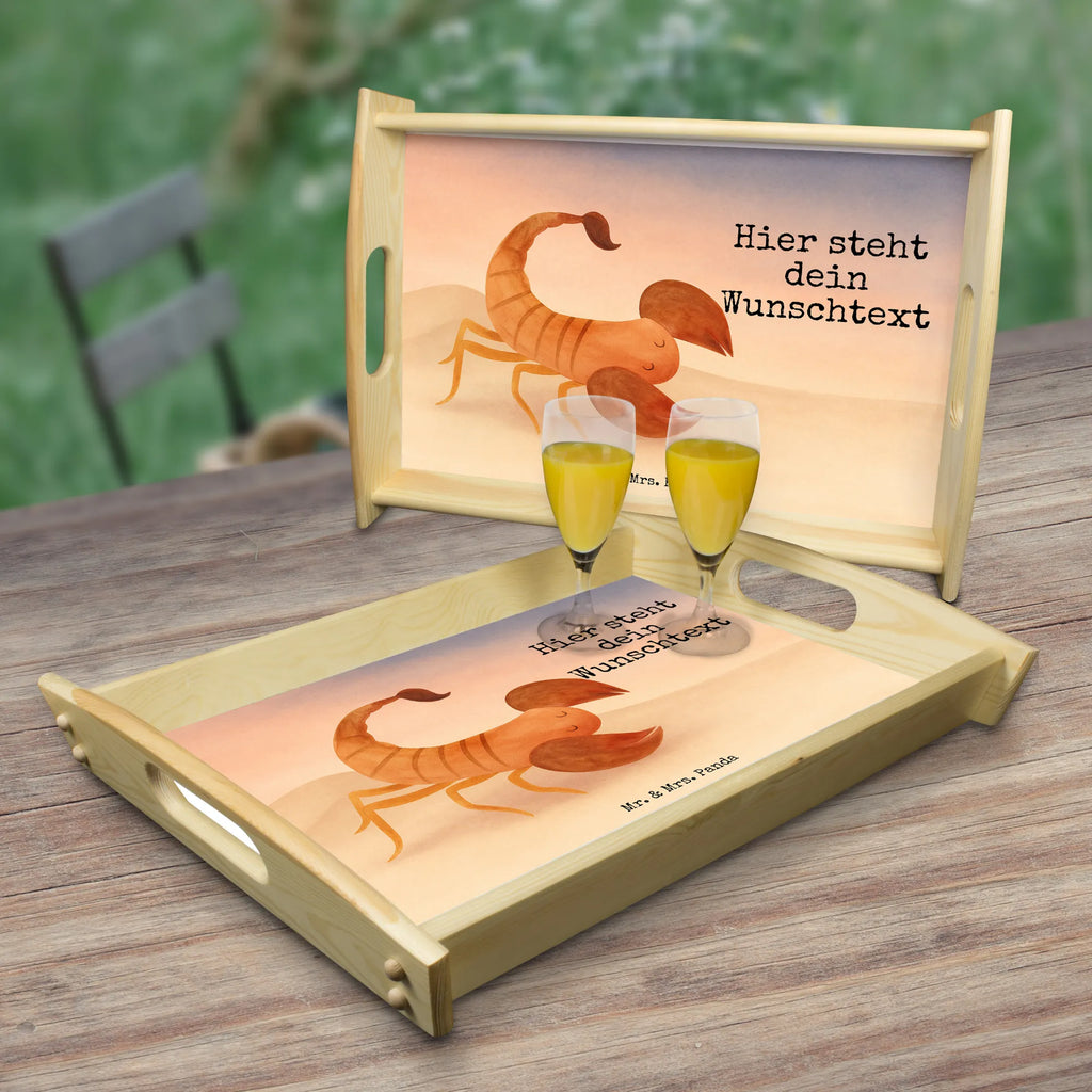 Personalised serving tray Star sign Scorpio Design constellations, birthdays, astrology, zodiac, date of birth, month of birth, scorpions, gift october, gift november, scorpion star sign, birthday october, birthday november, scorpion gift