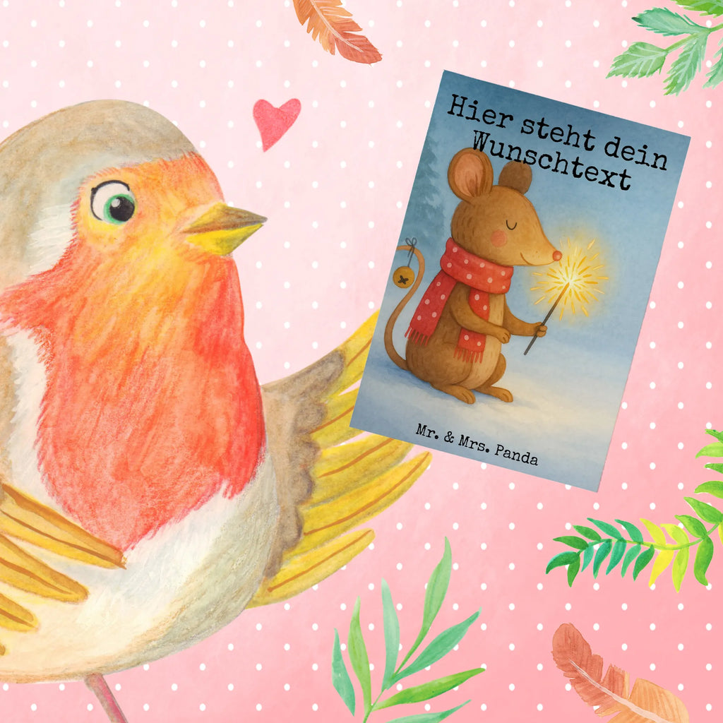 Personalised greetings card Mouse Christmas Design Winter, Christmas, Christmas time, snow, christmas greeting, christmas miracle, christmas motive, mouse, christmas, merry christmas