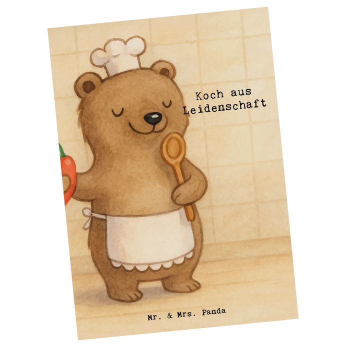 Postcard Cook Passion Design