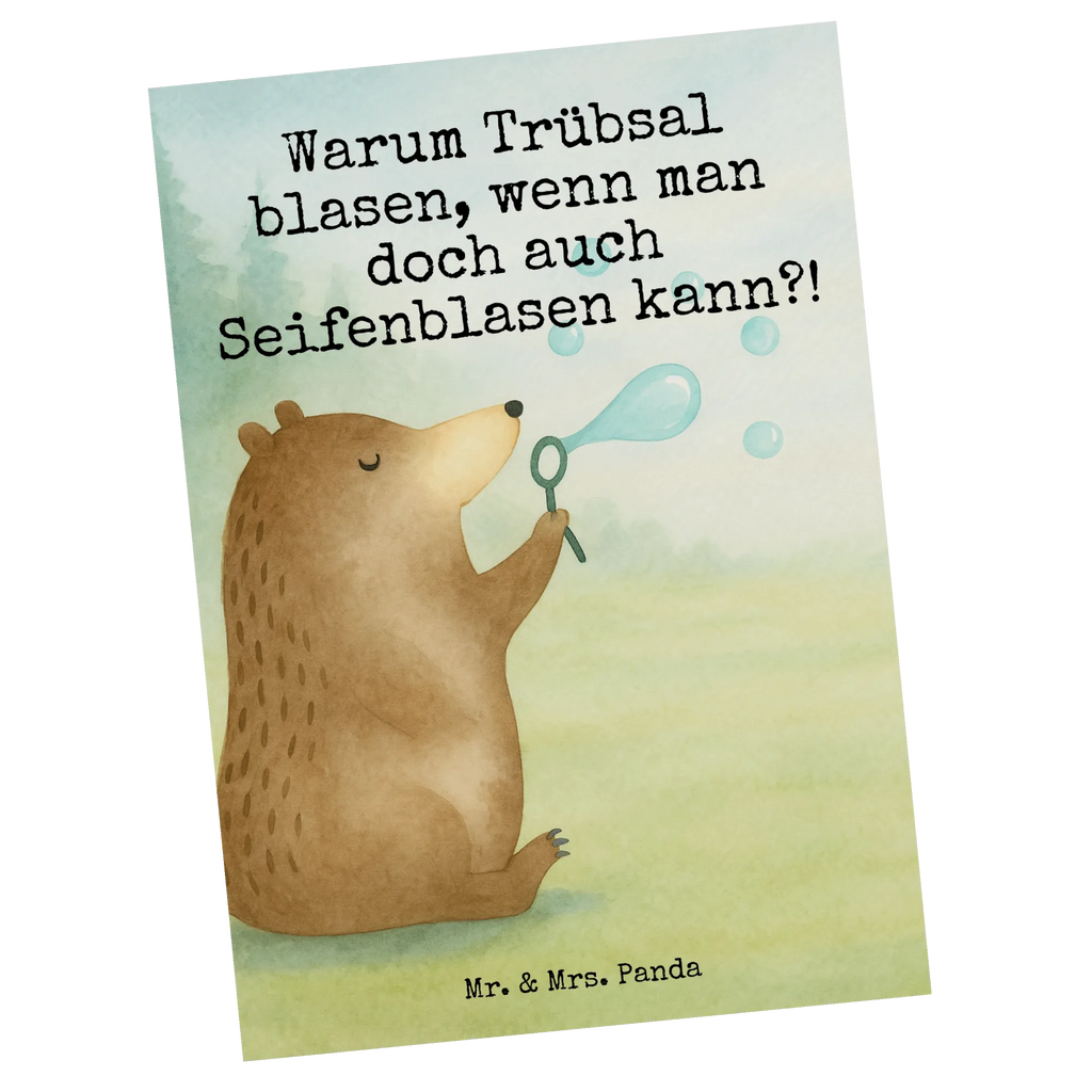 Postcard bear soap bubbles Design Postkarte, Karte, Geschenkkarte, Grußkarte, Einladung, Ansichtskarte, Geburtstagskarte, Einladungskarte, Dankeskarte, Ansichtskarten, Einladung Geburtstag, Einladungskarten Geburtstag, Bär, Teddy, Teddybär, Seifenblasen Bär Lustig Sein Glücklich Traurig Happy