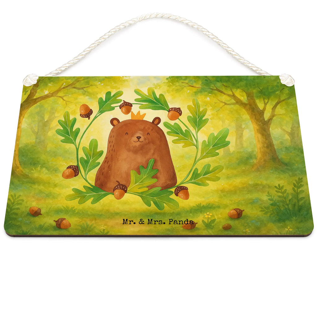 Decorative sign bear king Design bear, teddy, teddy bear, cuddly toy, best daddy, Father, Daddy, Father's Day, Daddy Bear, world best daddy, Bear, Dad