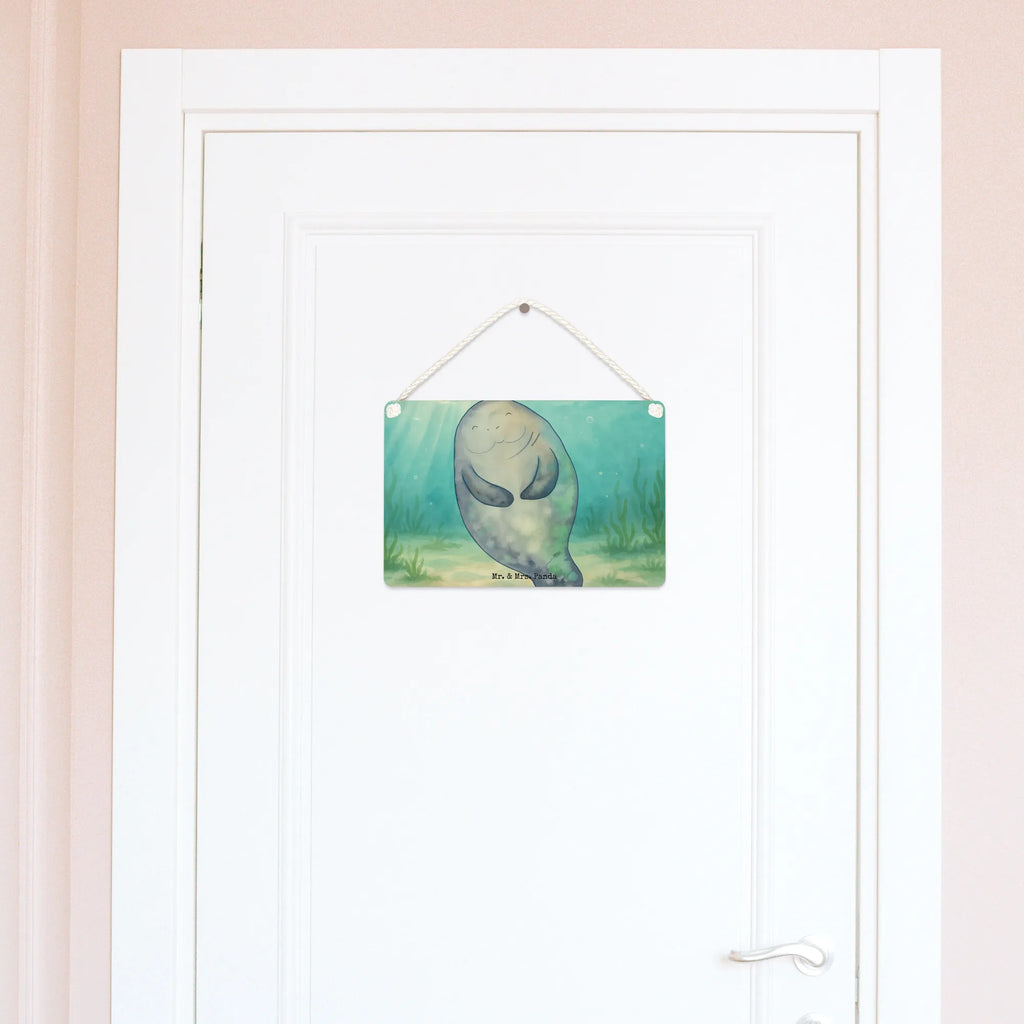 Decorative sign manatee happy Design Seafood, aquatic animals, ocean, sea, fish, shells, corals, reef, whale, narwhal, sea urchin, lobster, platypus, turtle, manatee, crocodile, orca, shrimp, gifts for seafood lovers, water world, underwater animals, underwater world, vacation, deep sea, seafood fans, gift ideas, seafood decoration, seafood posters, Satisfaction, Self-love, New beginning, Manatee, Respect, Carefulness, New start, Girlfriend, Lovesickness, Manatees