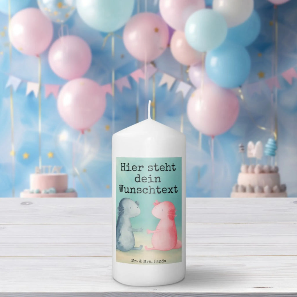 Personalised candle axolotl Love Design Axolotl, Axelotl, marine animals, Mexican walking fish, salamander, amphibian, fiancé, tail, anniversary, husband, proof of love, axolotl, valentine's day, love, great love, axolot, friend