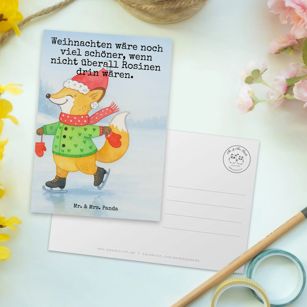 Postcard Fox skates Design Einladungskarten Geburtstag, Grußkarte, Einladung, Dankeskarte, Karte, Postkarte, Geburtstagskarte, Einladungskarte, Ansichtskarten, Einladung Geburtstag, Ansichtskarte, Geschenkkarte, Winter, Weihnachten, Weihnachtsdeko, Nikolaus, Advent, Heiligabend, Wintermotiv, Weihnachtstage, Tannenbaum, Weihnachtsbaum, Weihnachtsmann, Weihnachtszeit