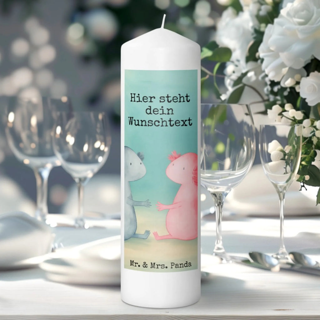 Personalised candle axolotl Love Design Axolotl, Axelotl, marine animals, Mexican walking fish, salamander, amphibian, fiancé, tail, anniversary, husband, proof of love, axolotl, valentine's day, love, great love, axolot, friend