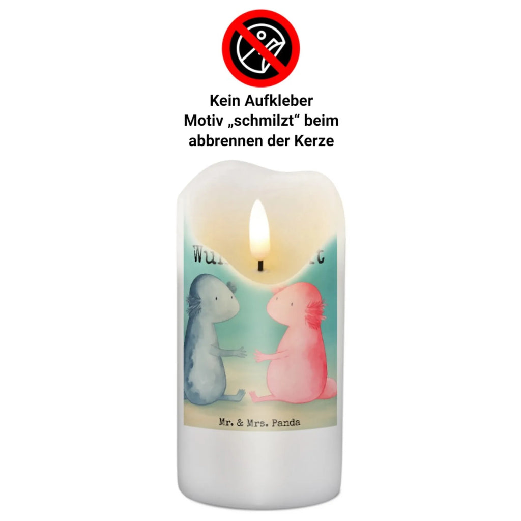 Personalised candle axolotl Love Design Axolotl, Axelotl, marine animals, Mexican walking fish, salamander, amphibian, fiancé, tail, anniversary, husband, proof of love, axolotl, valentine's day, love, great love, axolot, friend