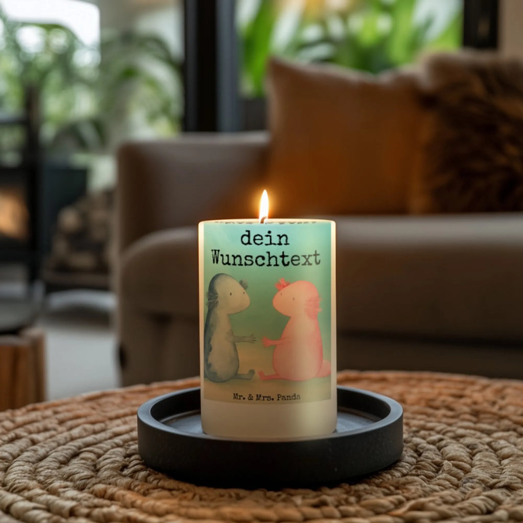 Personalised candle axolotl Love Design Axolotl, Axelotl, marine animals, Mexican walking fish, salamander, amphibian, fiancé, tail, anniversary, husband, proof of love, axolotl, valentine's day, love, great love, axolot, friend