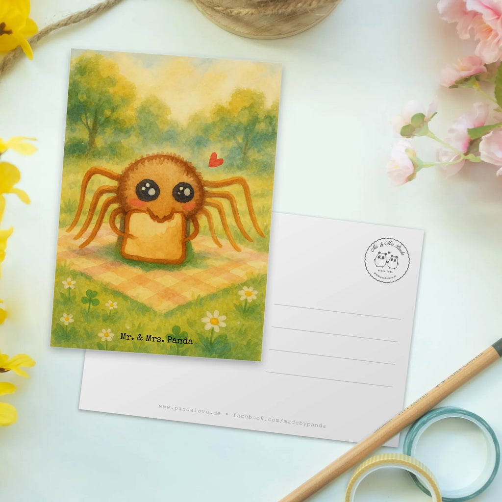 Postcard Spider Agathe Sandwich Design postcards, card, letter, invitation card, Postcard, invitation, gift card, paper, gift, Spider Agathe, Spider, Agathe, Videos, Merchandise