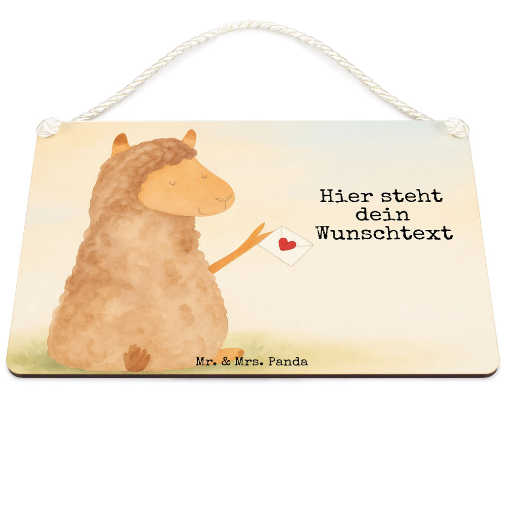 Personalised decorative sign alpaca banner Design alpaca, llama, pako, camel, Peru, animal, favourite animal, llamas, alpacas, love, Alpaca