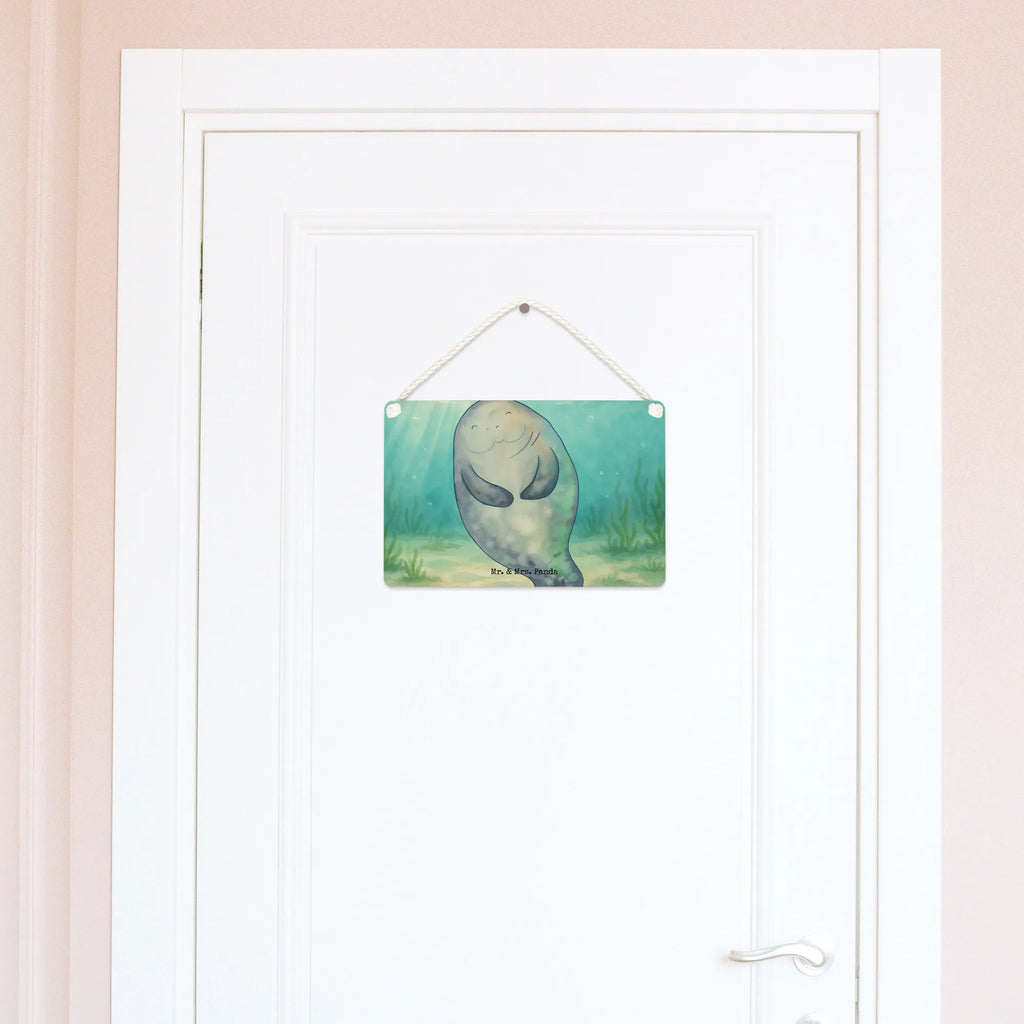 Decorative sign manatee happy Design Seafood, aquatic animals, ocean, sea, fish, shells, corals, reef, whale, narwhal, sea urchin, lobster, platypus, turtle, manatee, crocodile, orca, shrimp, gifts for seafood lovers, water world, underwater animals, underwater world, vacation, deep sea, seafood fans, gift ideas, seafood decoration, seafood posters, Satisfaction, Self-love, New beginning, Manatee, Respect, Carefulness, New start, Girlfriend, Lovesickness, Manatees