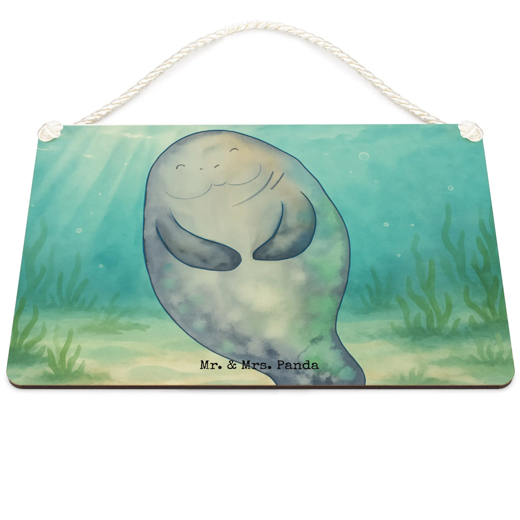 Decorative sign manatee happy Design Seafood, aquatic animals, ocean, sea, fish, shells, corals, reef, whale, narwhal, sea urchin, lobster, platypus, turtle, manatee, crocodile, orca, shrimp, gifts for seafood lovers, water world, underwater animals, underwater world, vacation, deep sea, seafood fans, gift ideas, seafood decoration, seafood posters, Satisfaction, Self-love, New beginning, Manatee, Respect, Carefulness, New start, Girlfriend, Lovesickness, Manatees