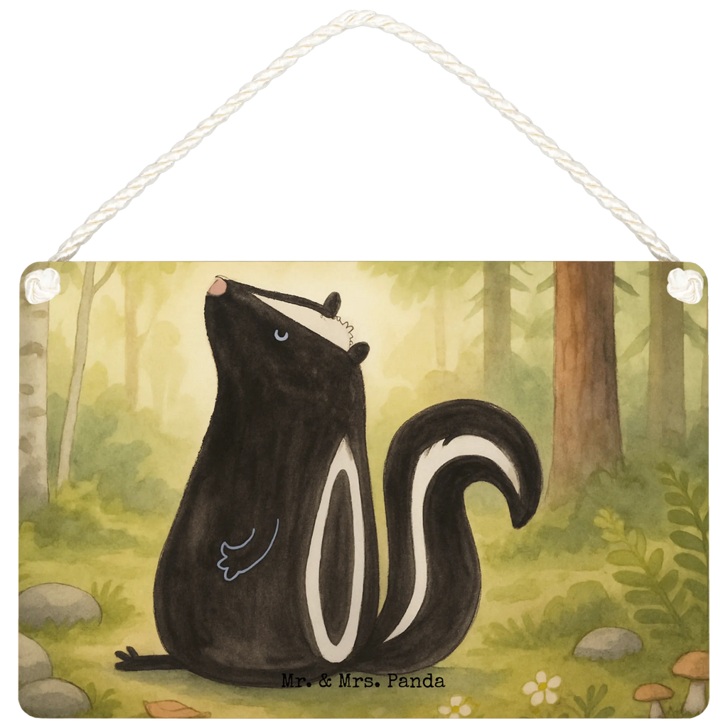 Decorative sign skunk Sit Design Skunk, office, wild animal, predator, law, know-it-all, stinker, skunk, stinky, slogan