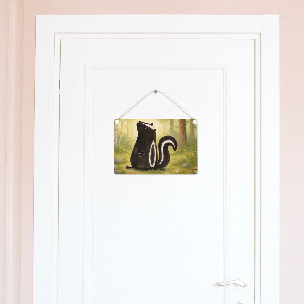 Decorative sign skunk Sit Design Skunk, office, wild animal, predator, law, know-it-all, stinker, skunk, stinky, slogan
