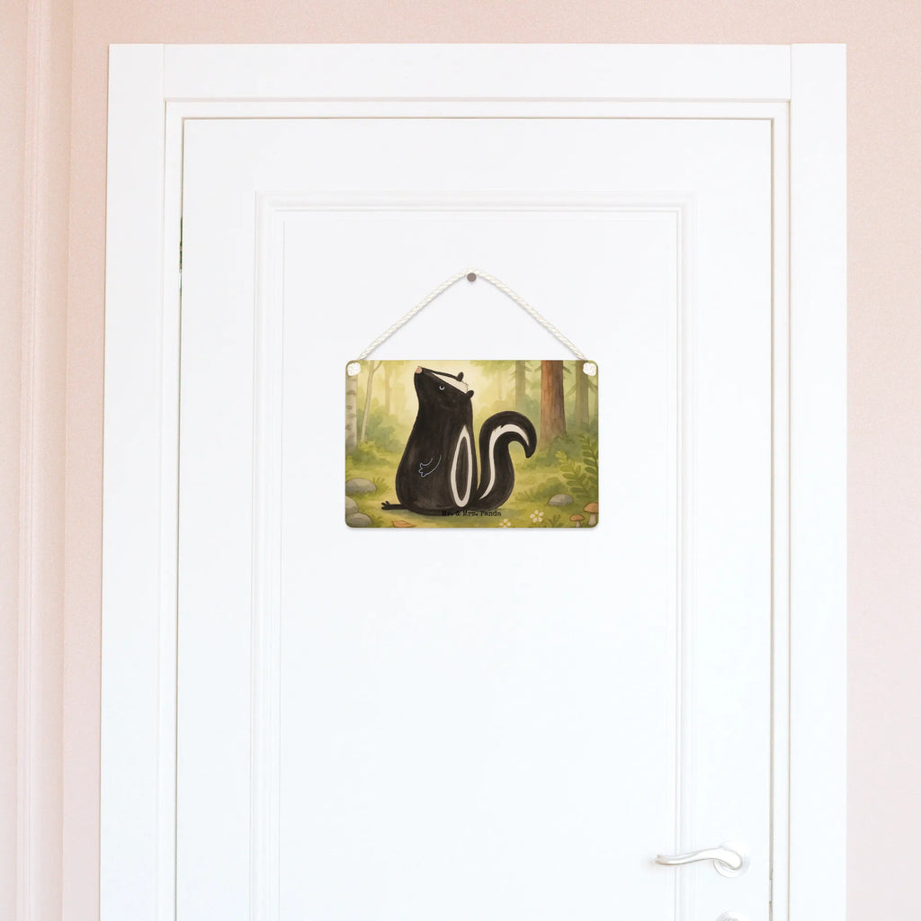 Decorative sign skunk Sit Design Skunk, office, wild animal, predator, law, know-it-all, stinker, skunk, stinky, slogan