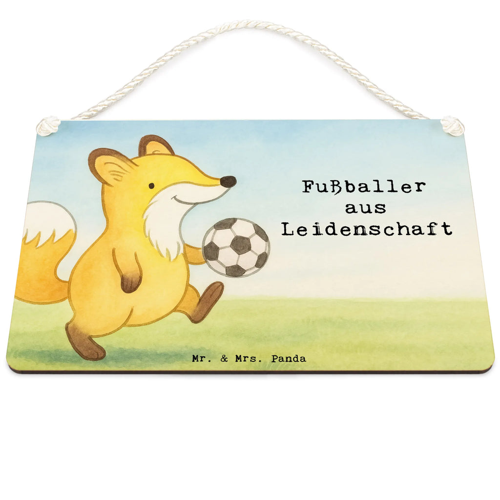 Decorative sign soccer player Passion Design gift, gift idea, best, farewell gift, passing exam, anniversary, retirement, promotion, job start, sayings, funny, profession