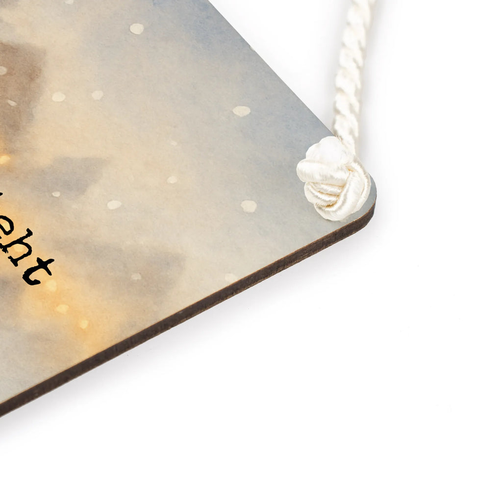 Personalised decorative sign hedgehog Chestnuts Design Winter, Christmas, Christmas time, snow