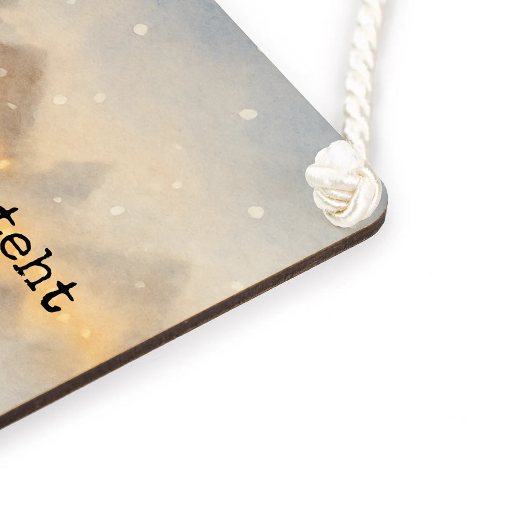 Personalised decorative sign hedgehog Chestnuts Design Winter, Christmas, Christmas time, snow