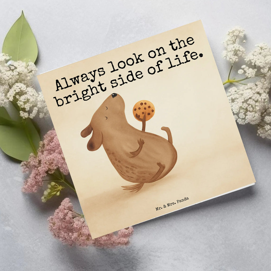 Karta Deluxe pies ciastko Design Pies, motyw psa, zwierzę domowe, rasa psa, miłośnik zwierząt, właściciel psa, powiedzenia