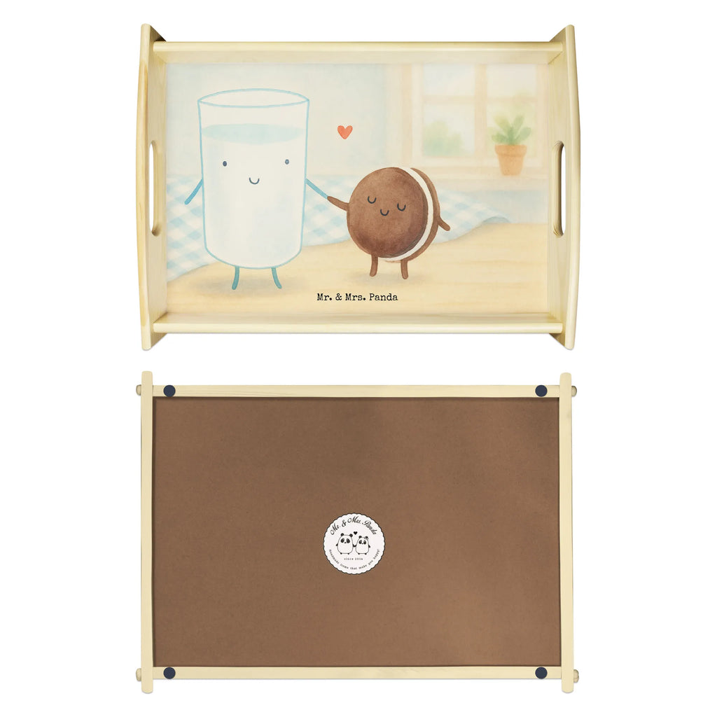 Holztablett Milch Keks Design Küchentablett, Frühstückstablett, Tablett, Serviertablett, Dekotablett, Holztablett, Tiermotive, Gute Laune, lustige Sprüche, Tiere, Kaffee, Motiv süß, Keks, perfektes Paar, Cookie, Einladung Frühstück, Milch, Milk, romantisch, Kekse