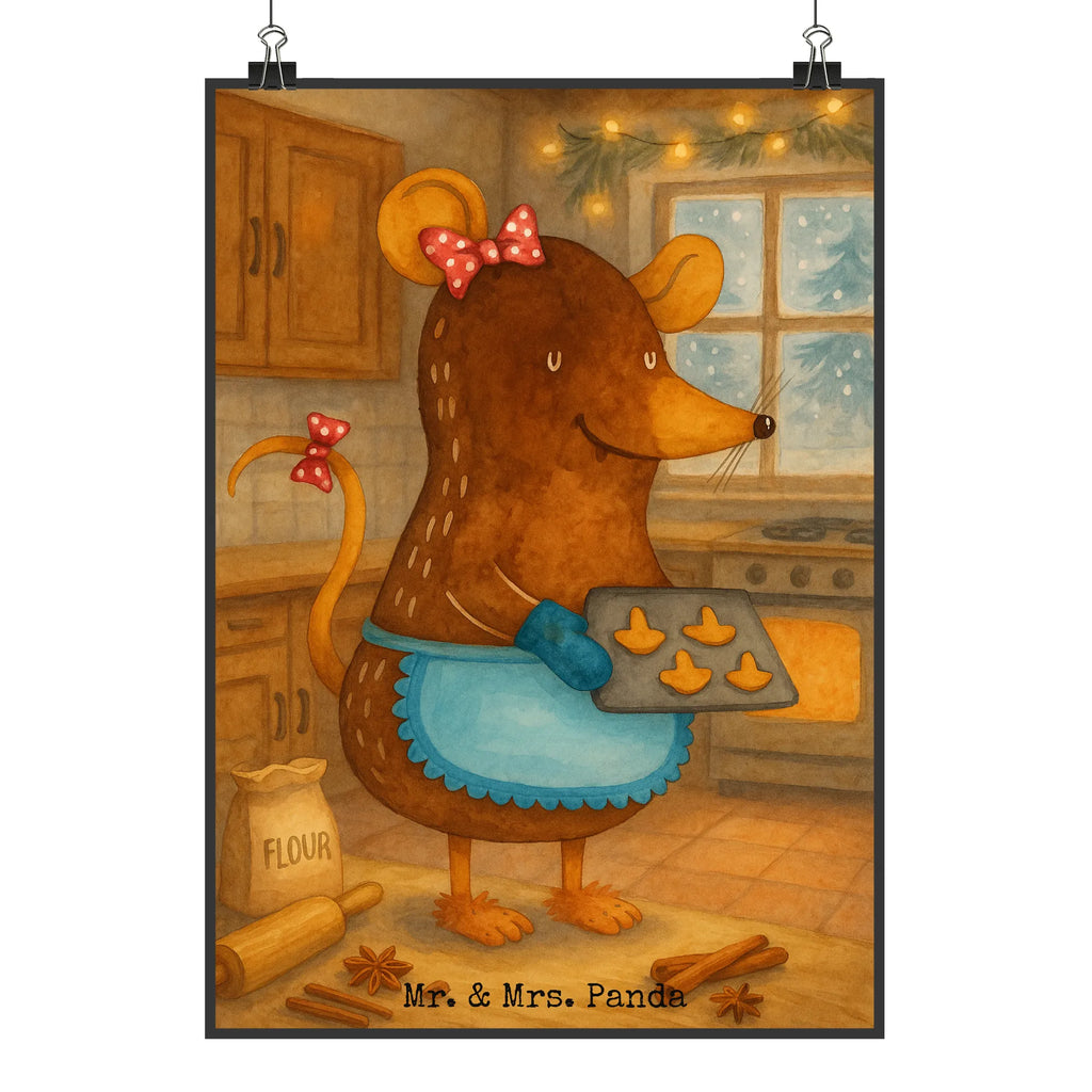 Poster Mouse Cookies Design Winter, Christmas, Christmas time, snow, cookies, christmas baking, winter, christmas cookies, christmas, baking, chaosqueen, mouse