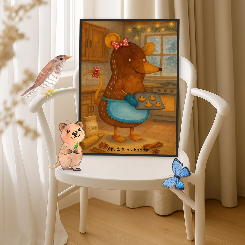 Poster Mouse Cookies Design Winter, Christmas, Christmas time, snow, cookies, christmas baking, winter, christmas cookies, christmas, baking, chaosqueen, mouse