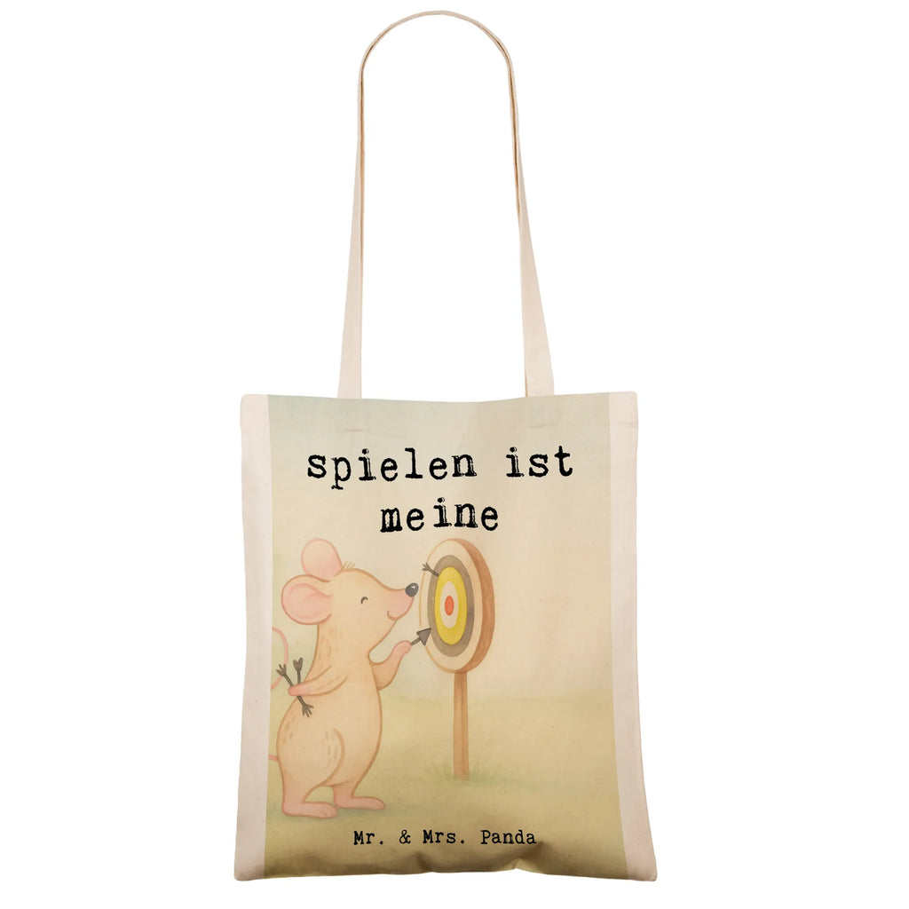 Tragetasche Maus Dart spielen Design Stofftasche, Beutel, Jutebeutel, Stoffbeutel, Shopper, Einkaufstüte, Tragetasche, Beuteltasche, Strandtasche, Umhängetasche, Badetasche, Jutetasche, Einkaufstasche, Tasche, Laptoptasche, Schultertasche, Geschenk, Sport, Sportart, Hobby, Schenken, Danke, Dankeschön, Auszeichnung, Gewinn, Sportler, Dart Turnier, Dart spielen, Darten, Darts