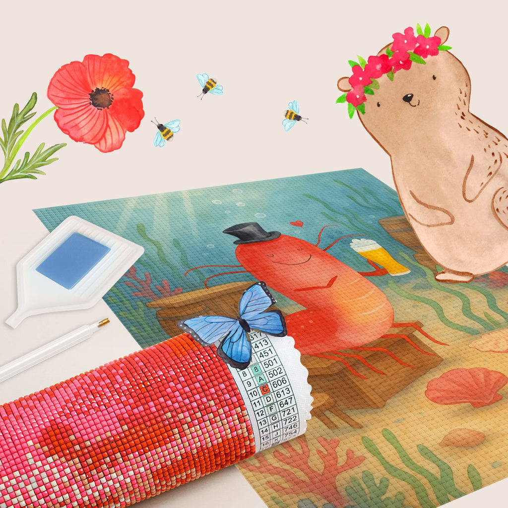 Diamond Painting Hummer Weizen Design Diamond Painting, Kristallbild, Kreativität, DIY, Meerestiere, Meer, Urlaub, Kochen, Garnelen, Wirtschaft, Bier, Männerhaushalt, Kneipe, Junggeselle, Garnele, Gasthaus, Bierliebhaber, Junggesellin