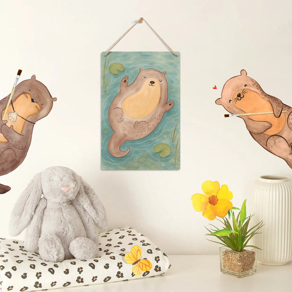 Malen nach Zahlen Metallschild Otter Umarmen Design Malen nach Zahlen, Malen, Bastelidee, DIY, Baseln, Künstler, Ausmalbild, Kreativität, Kunstwerk, Otter, Fischotter, Seeotter, Otter Seeotter See Otter