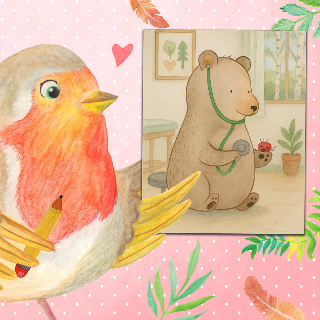 Malen nach Zahlen Bär Arzt Design Künstler, Kreativität, Malen, Baseln, Kunstwerk, Malen nach Zahlen, Bastelidee, Ausmalbild, DIY, Bär, Teddy, Teddybär, Arzt, Ärztin, Professorin, Doktor, Doktorin, Professor