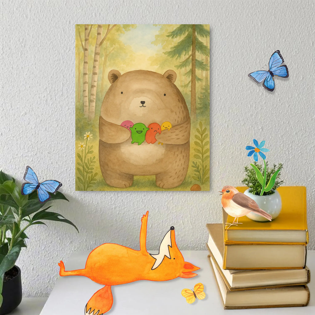 Paint by Numbers bear Feeling Design bear, teddy, teddy bear, cuddly toy, Madness, Bear
