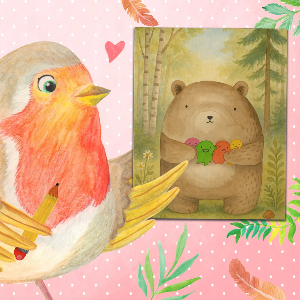 Paint by Numbers bear Feeling Design bear, teddy, teddy bear, cuddly toy, Madness, Bear