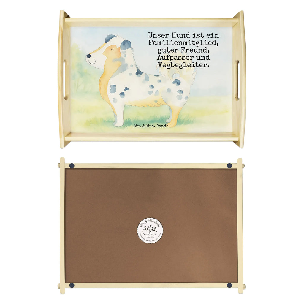 Frühstückstablett Hund Australien Shepherd Design Frühstückstablett, Serviertablett, Holztablett, Dekotablett, Küchentablett, Tablett, Hund, Hundemotiv, Haustier, Hunderasse, Tierliebhaber, Hundebesitzer, Sprüche, Shepherd, Australien Shepherd, Hundeliebe, Spruch, Familienhund