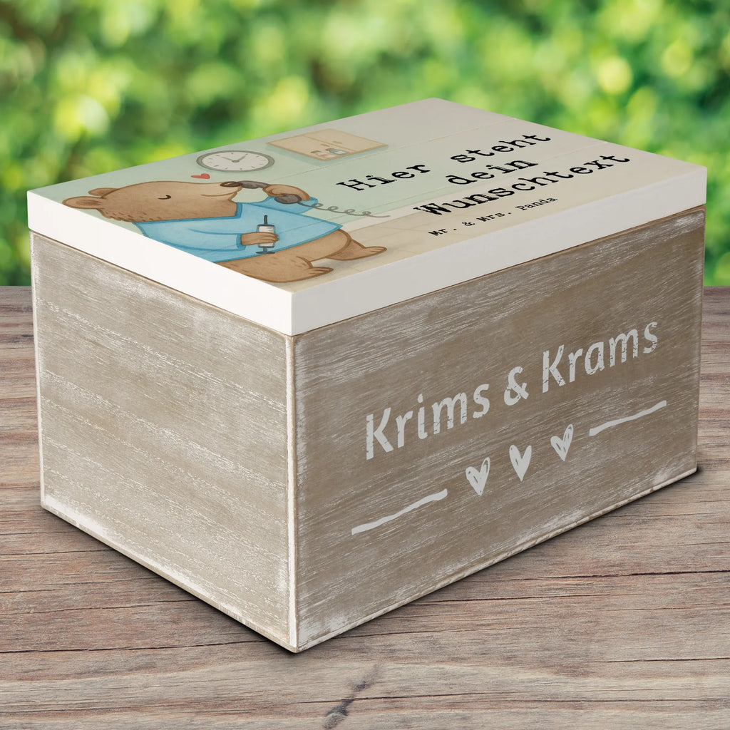 Personalizowane drewniane pudełko pomocnik pielęgniarski Pasja Design Zawód, Wykształcenie, Jubileusz, Pożegnanie, Emerytura, Kolega, Koleżanka, Prezent, Dawać, Pracownik, Współpracownik, Firma, Dziękuję, Dziękuję bardzo