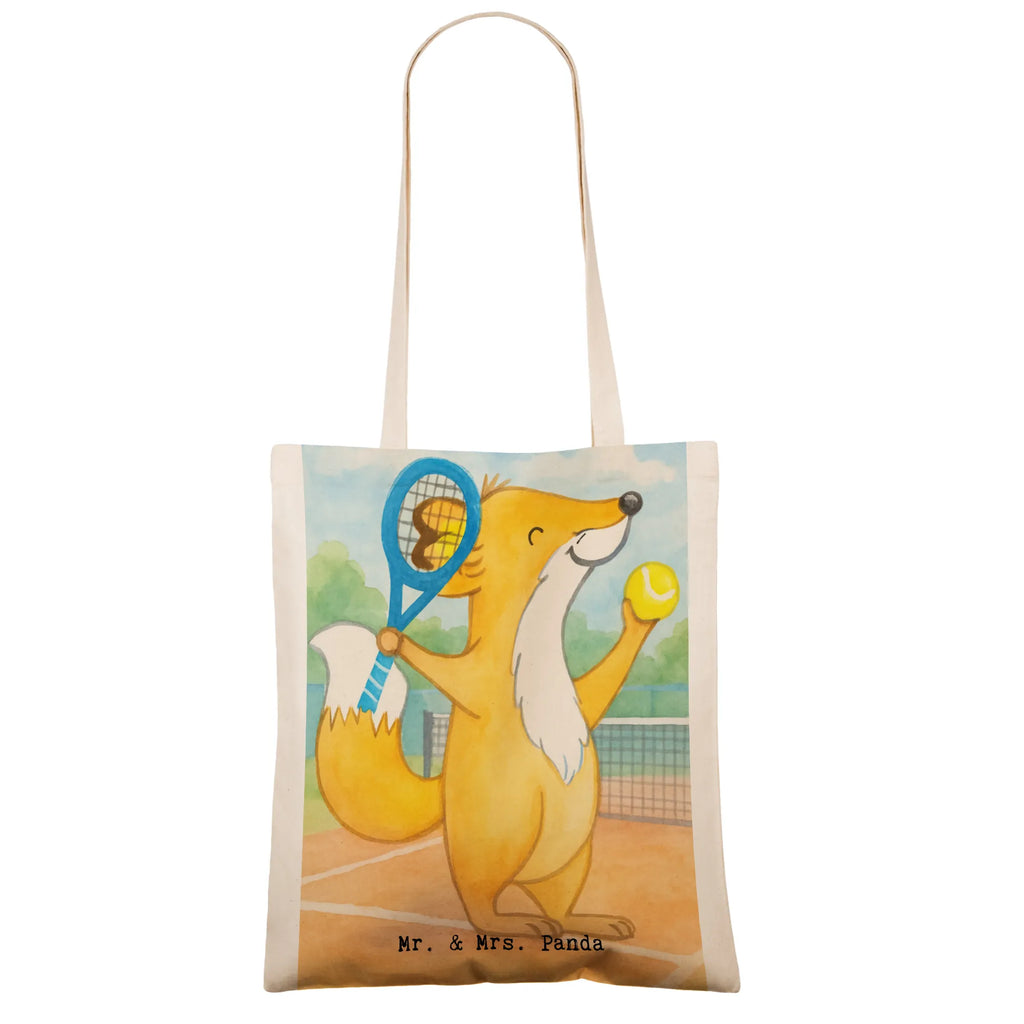 Tote bag Fox play tennis Design shopping bag, Carrier bag, bag, shoulder bag, cotton bag, cloth bag, jute bag, shopper, pouch, Gift, sport, hobby, giving, thank you, award, profit, athlete, Playing tennis, tennis club, tennis tournament, ball sport