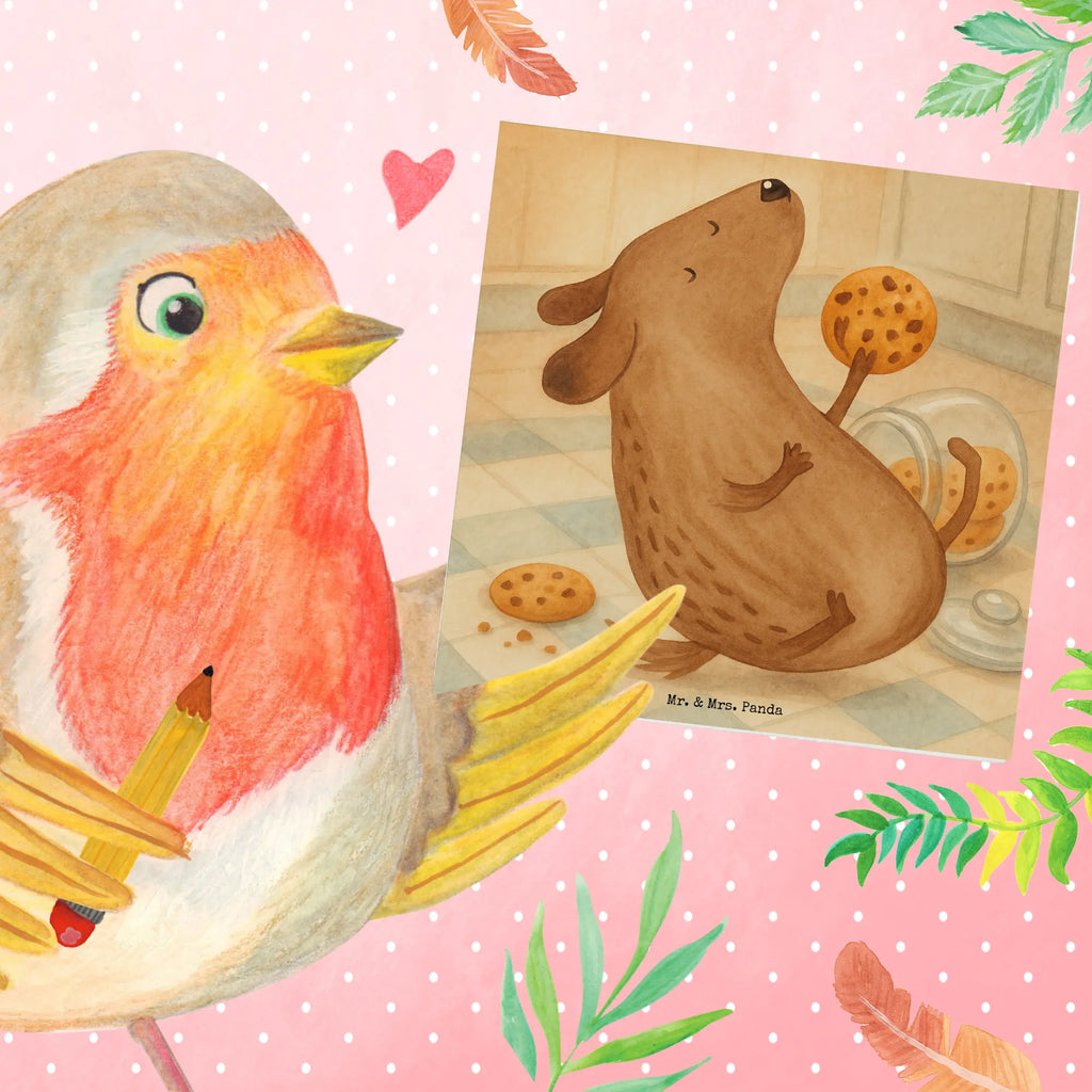 Karta Deluxe pies ciastko Design Pies, motyw psa, zwierzę domowe, rasa psa, miłośnik zwierząt, właściciel psa, powiedzenia