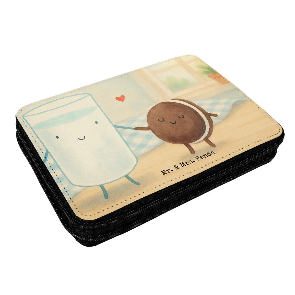Piórnik mleko ciastko Design Stiftetasche, Federmäppchen, Federmappe, Kinder Federmappe, Schüler, Geschenk, Schülerin, Stifterolle, Federmäppchen bedruckt, Schule, Motiv, Büro Stifte Etui, Stifte Etui, Kind, Federmappe Einschulung, Bestückte Federmappe, Einschulung, Grundschule, Tiermotive, Gute Laune, lustige Sprüche, Tiere, perfektes Paar, Milk, Kekse, Kaffee, Cookie, Keks, Einladung Frühstück, romantisch, Milch, Motiv süß
