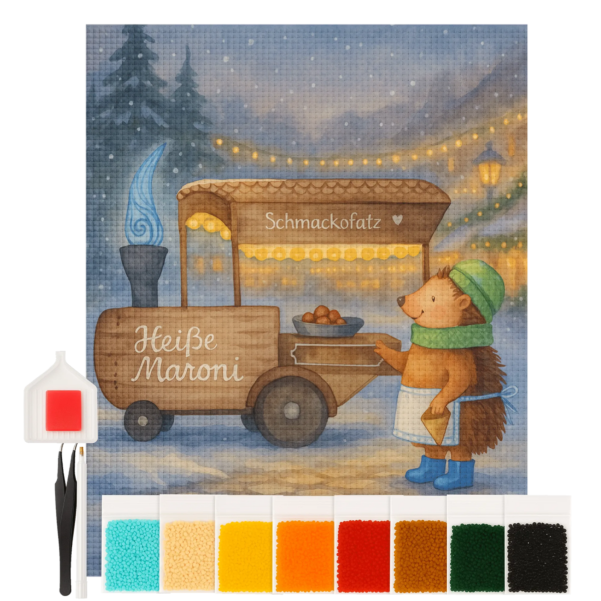 Diamond Painting Igel Maronen Design diamant bilder, strassbilder, diamond art, Diamant Malen nach Zahlen, mosaik set, diamant malerei, steinchenbilder, Diamant Malen, diamant bastelset, Diamond Painting, diamant painting bilder, 5d diamond painting, diamant malerei set, glitzerbild, diamant stickerei set, diamond painting bilder, 5d diamant painting, diamant stickerei, Diamant Basteln, Bild mit Diamanten, diamantbild, strass malerei, mosaik bilder, diamant mosaik, diamant kunst, diamond painting kit, diamant steine bilder, malen mit diamanten, diamant malset, diamant painting, funkelbilder, diamant painting set, mosaik malerei, Kristallbild, diy diamond painting, diamant painting kit, diamond painting set, diamond painting komplettset, diamant gemälde, Weihnachten, Winter, Weihnachtsdeko, Nikolaus, Advent, Heiligabend, Wintermotiv, Maronen, Weihnachtsmarkt, Duft, Kastanien