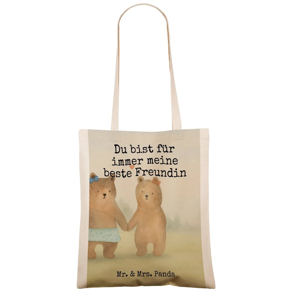 Tote bag bear Girlfriend Design Jutetasche, Jutebeutel, Einkaufstüte, Umhängetasche, Einkaufstasche, Schultertasche, Laptoptasche, Tasche, Stoffbeutel, Beuteltasche, Stofftasche, Strandtasche, Beutel, Tragetasche, Badetasche, Shopper, Bär, Teddy, Teddybär, Bär Freundin Beste Freund Liebe Liebesbeweis Verliebt Kumpel Kumpeliene