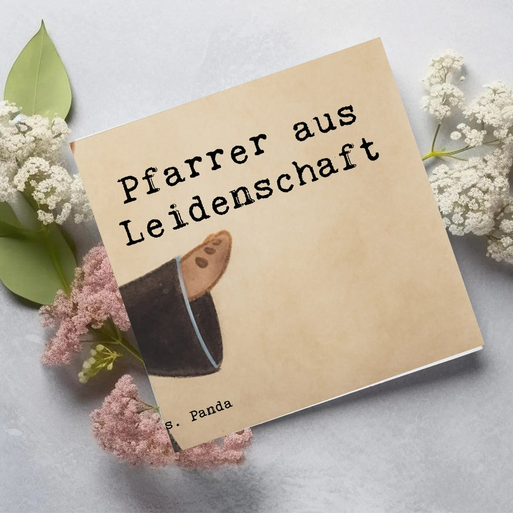 Deluxe Card Pastor Passion Design gift, gift idea, best, farewell gift, passing exam, anniversary, retirement, promotion, job start, sayings, funny, profession