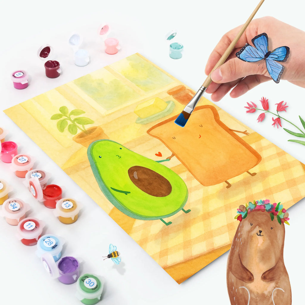 Paint by Numbers avocado toast Design kreativ set, zahlenbilder, malset, Malen nach Zahlen, leinwand malset, diy set, malen nach zahlen set, Gesund, Avocado, Veggie, Vegan, Pärchen, Verlobt, Jahrestagsgeschenk, Jahrestag, Freundin, Hochzeitsgeschenk, Freund, Toast, Verlobungsparty, Liebespaar, Toastbrot, Hochzeit