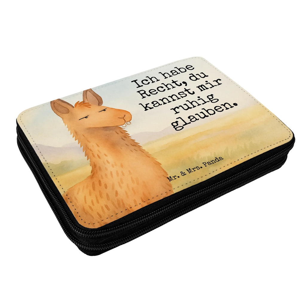 Federmappe Lamakopf Genervt Design Federmappe, Stiftetasche, Stifte Etui, Schule, Einschulung, Geschenk, Kind, Schüler, Schülerin, Stifterolle, Federmäppchen, Motiv, Grundschule, Federmäppchen bedruckt, Büro Stifte Etui, Bestückte Federmappe, Kinder Federmappe, Federmappe Einschulung, Lama, Alpaka, Lamas, Recht haben, genervt sein, Freundin, beste Freundin, Partnerin, Büro, Büroalltag, Chef, Chefin, Azubi