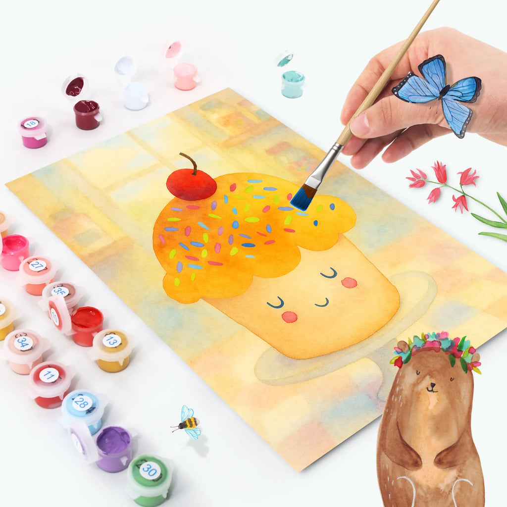 Malowanie według numerów Babeczka Design DIY, Kreativität, Malen, Malen nach Zahlen, Ausmalbild, Baseln, Künstler, Bastelidee, Kunstwerk, Tiermotive, Gute Laune, lustige Sprüche, Tiere, Küche Spruch, Backen Geschenk, Geschenk Koch, Küche Deko, Motivation Sprüche, Wunder, Cupcakes, Muffin