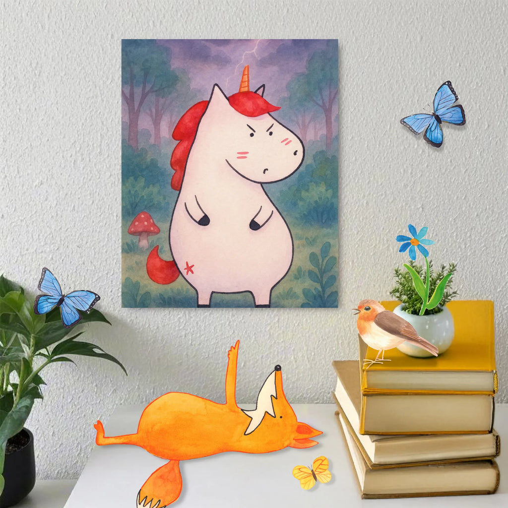 Malowanie według numerów Jednorożec gniew Design Jednorożec, jednorożce, dekoracje jednorożca, jednorożec