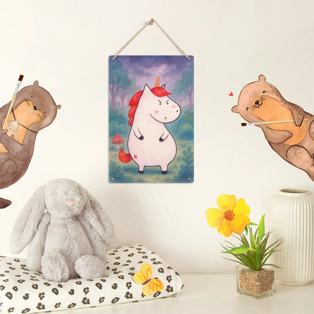 Malen nach Zahlen Metallschild Einhorn Wut Design Ausmalbild, Baseln, Malen, Bastelidee, Malen nach Zahlen, Künstler, Kunstwerk, DIY, Kreativität, Einhorn, Einhörner, Einhorn Deko, Unicorn, Ansage, Büro, dumme Fragen, Spaß, lustig, Geschenk, wütend, nein, lustlos, Arbeit, Realität