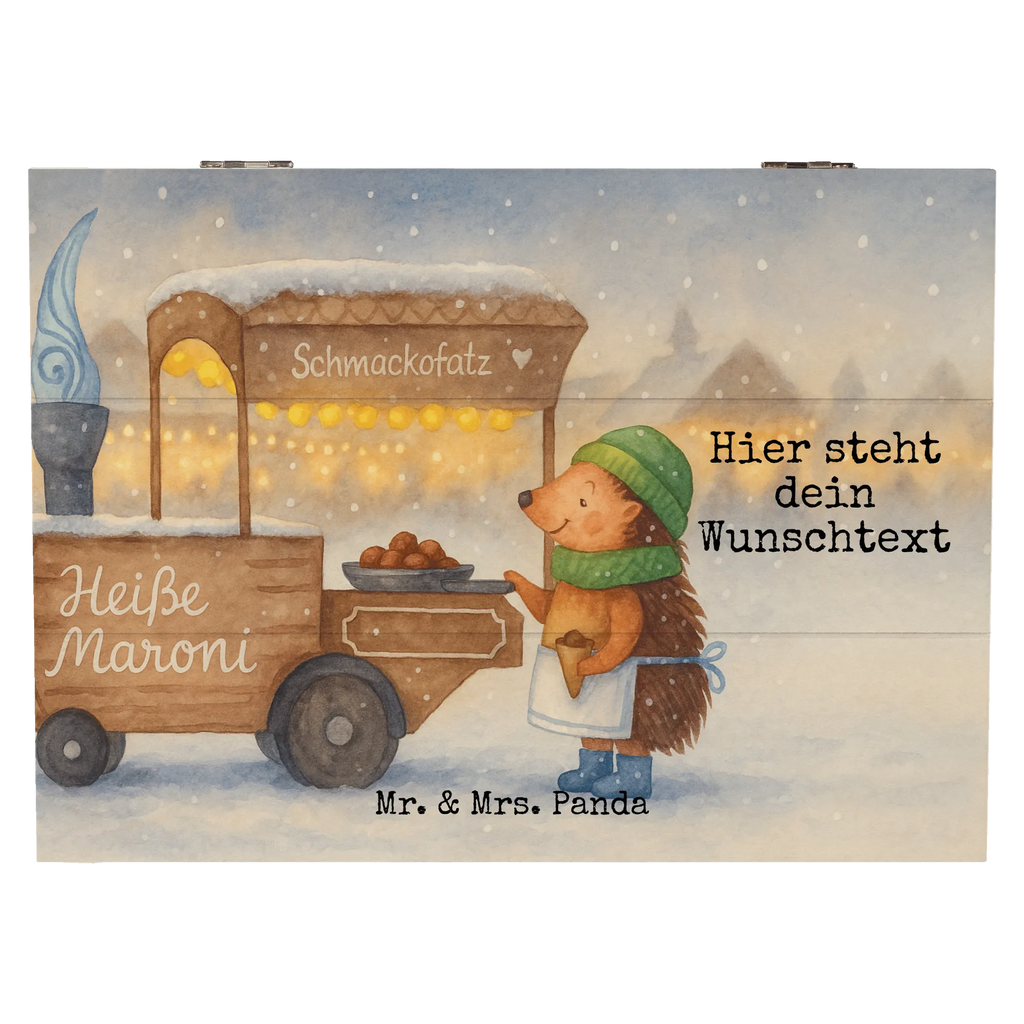 Personalisierte Holzkiste Igel Maronen Design Erinnerungskiste, Kiste mit Namen, Dekokiste mit Namen, Truhe Personalisiert, Aufbewahrungsbox Personalisiert, Schatzkiste Personalisiert, Kiste Personalisiert, Erinnerungsbox Personalisiert, Erinnerungsbox mit Namen, Truhe mit Namen, Schatulle Personalisiert, Holzkiste Personalisiert, Schatulle mit Namen, Dekokiste Personalisiert, GEschenkdose personalisiert, Schatzkiste mit Namen, Geschenkbox personalisiert, Erinnerungskiste Personalisiert, Holzkiste mit Namen, mit Namen, Aufbewahrungsbox mit Namen, Winter, Weihnachten, Weihnachtsdeko, Nikolaus, Advent, Heiligabend, Wintermotiv, Kastanien, Maronen, Duft, Weihnachtsmarkt