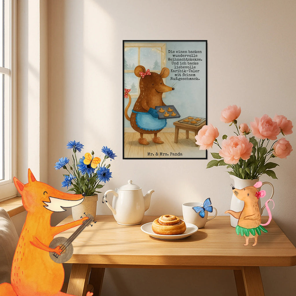 Poster Mouse Cookies Design Winter, Christmas, Christmas time, snow, cookies, christmas baking, winter, christmas cookies, christmas, baking, chaosqueen, mouse